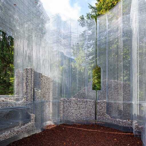 Edoardo Tresoldi - Simbiosi - opera Arte Sella